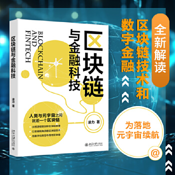 《 区块链与金融科技 全新解读区块链技术和数字金融 为落地元宇宙续航》[96M]百度网盘|pdf下载|亲测有效